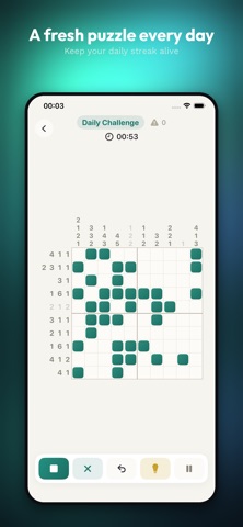 Nonogram Puzzles Pixels iPhone screenshot