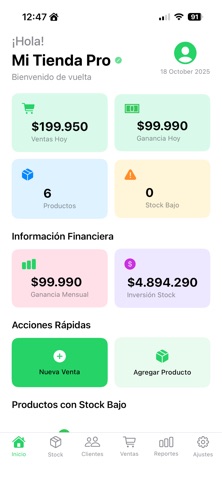 Mi Tienda Pro - Inventario screenshot