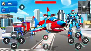 Real Shark Robot-Car Transform screenshot 1