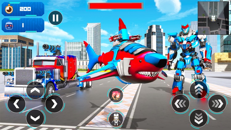 Real Shark Robot-Car Transform