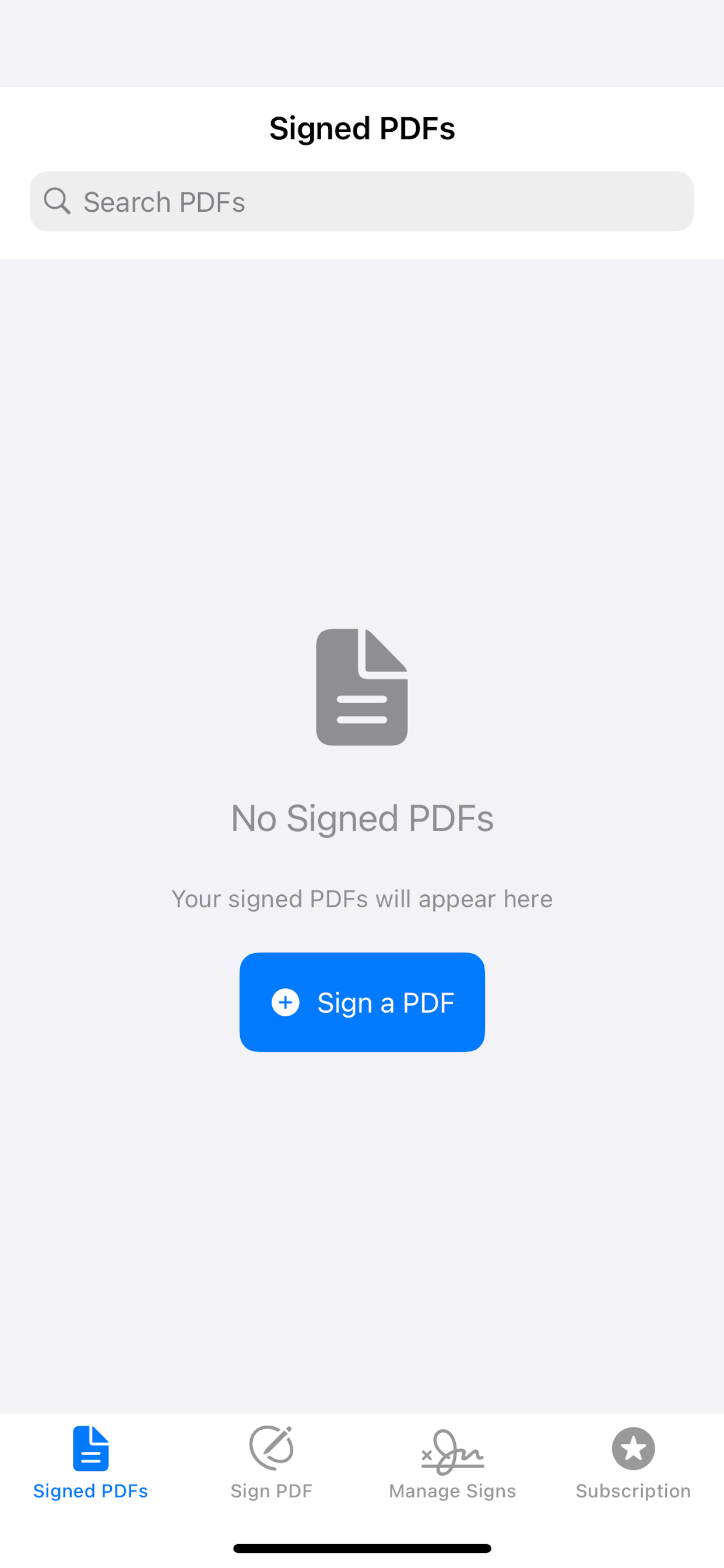 PDF Signer - Sign PDFs Offline screenshot 3