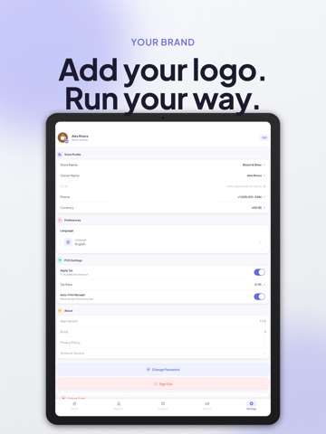 Simple POS - Cash Register iPad screenshot
