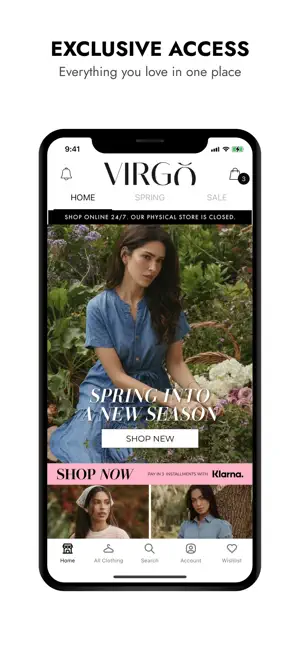Virgo Boutique Ireland screenshot 2