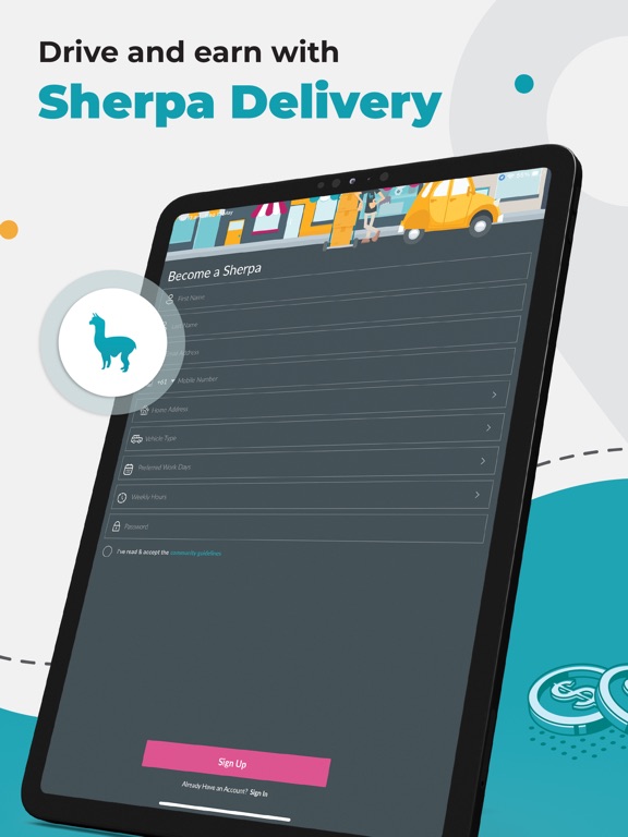 Screenshot #4 pour Sherpa Driver