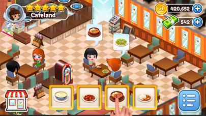 Screenshot #2 pour Cafeland - Jeu de Restauration