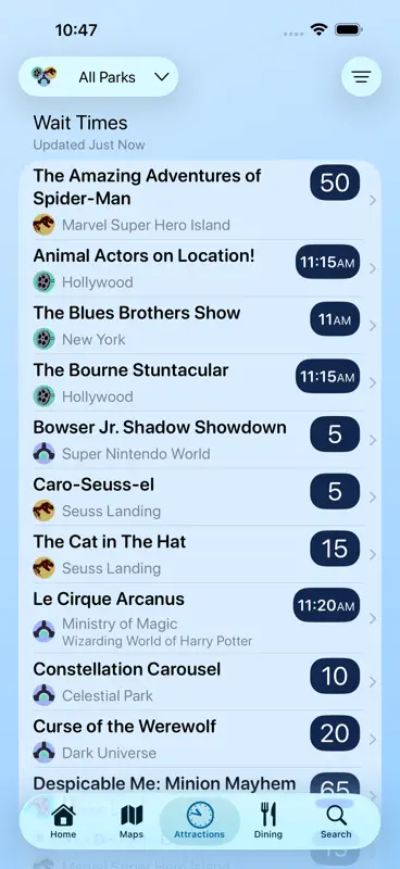 Magic Guide: Universal Orlando screenshot 4 of 10