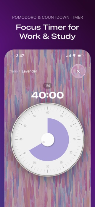 Tempora: Clock & Study Timer Screenshot 2 of 7
