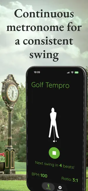 Golf Tempro | Swing Tempo screenshot 2