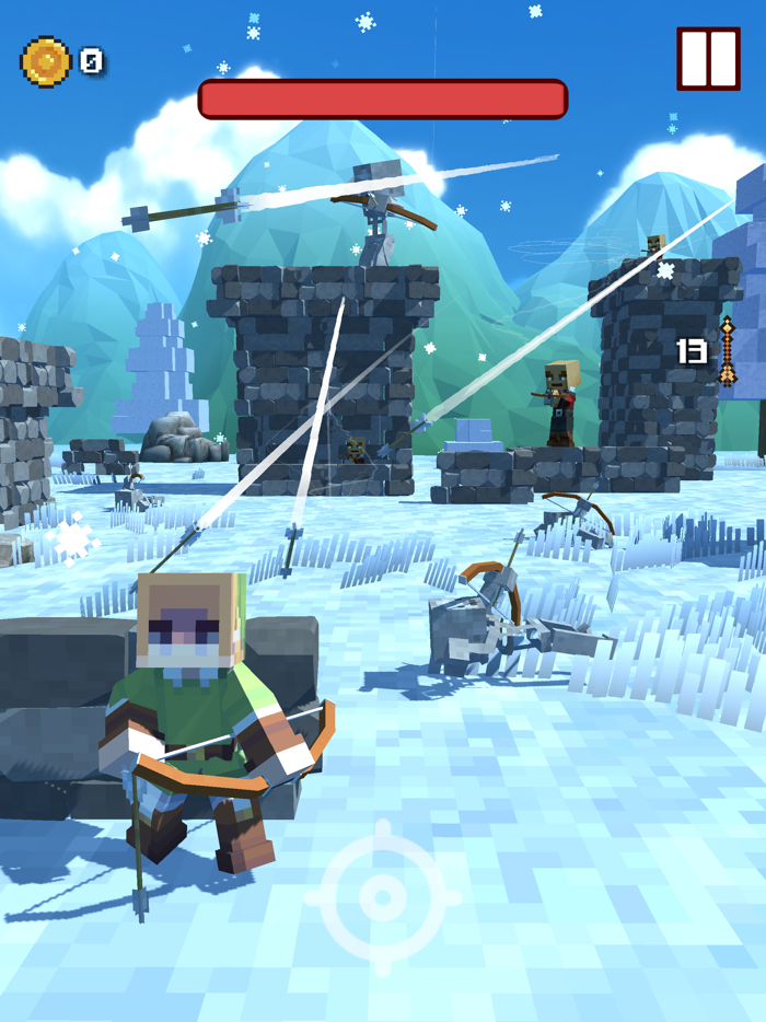 Craft Archer vs Angry Monsters