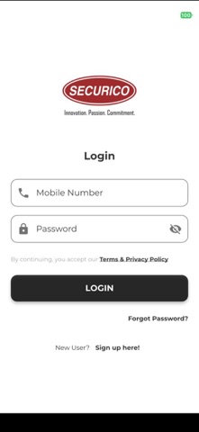 Securico Connect screenshot