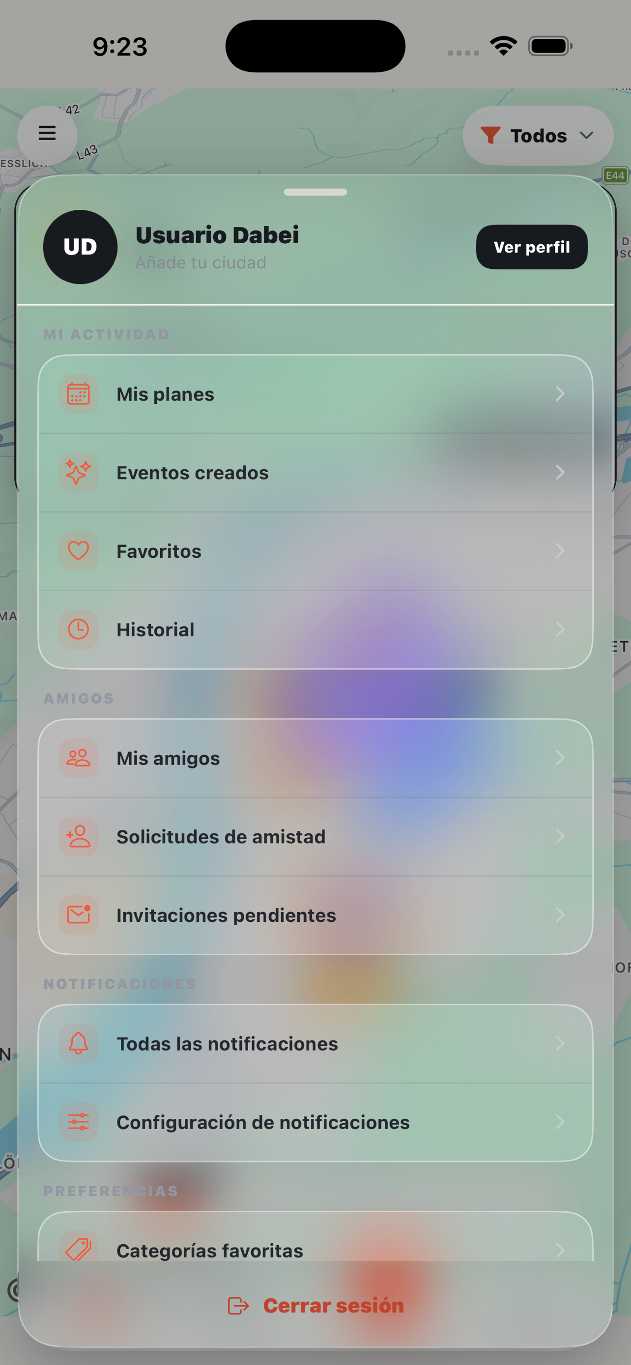 Dabei- screenshot 3