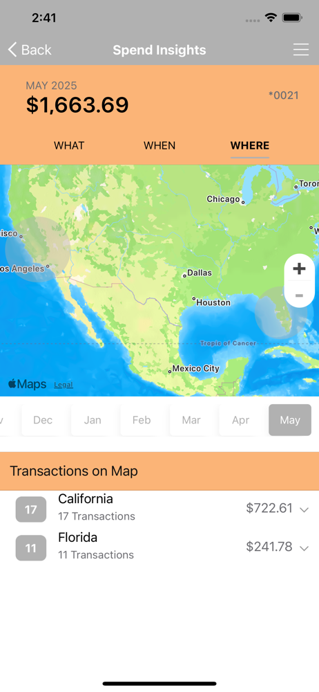 Androscoggin Bank Card Control screenshot 2