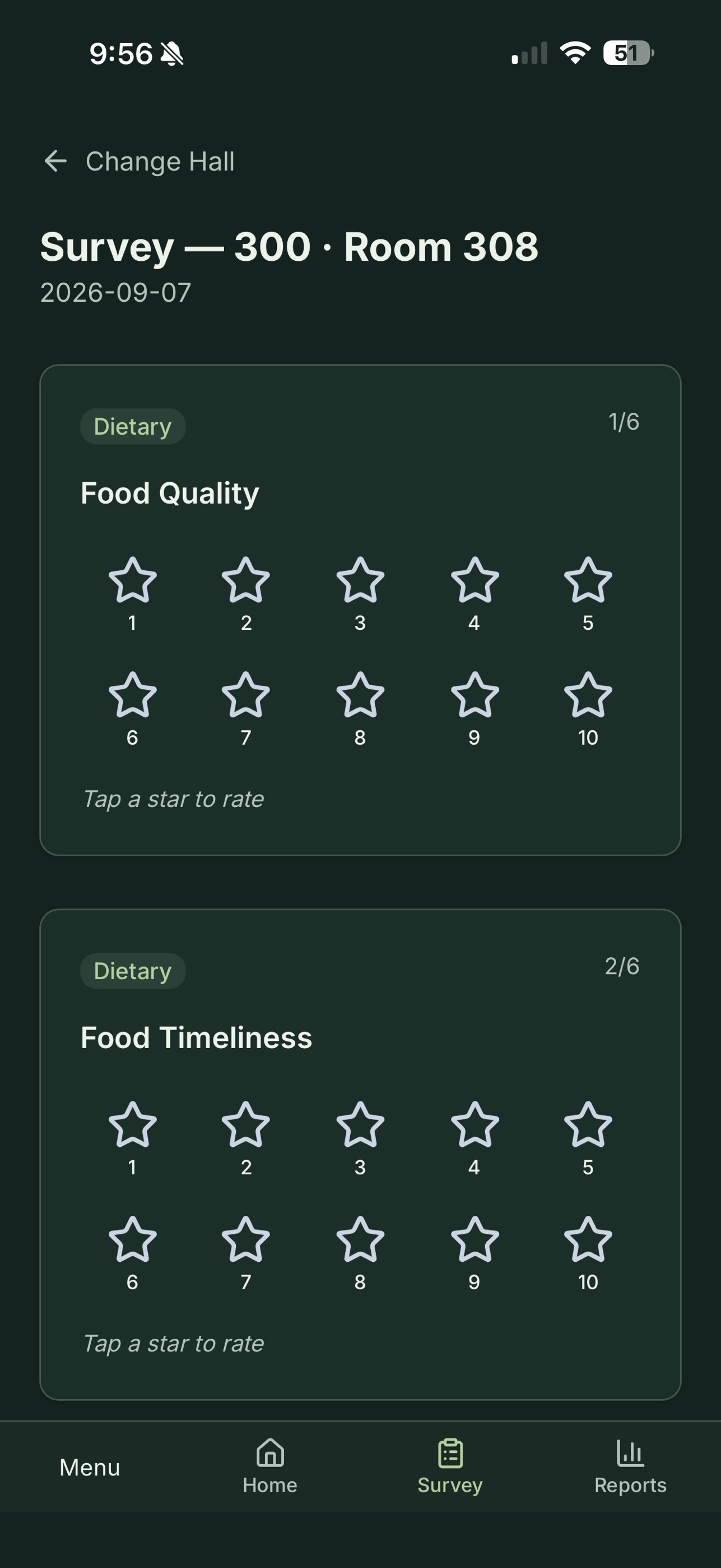 Screenshot 1 of CareVoice: Resident Surveys