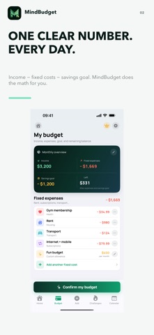 MindBudget: Save Money iPhone screenshot