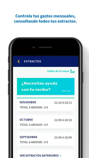 Captura de pantalla de Carrefour PASS Móvil en iPhone 4