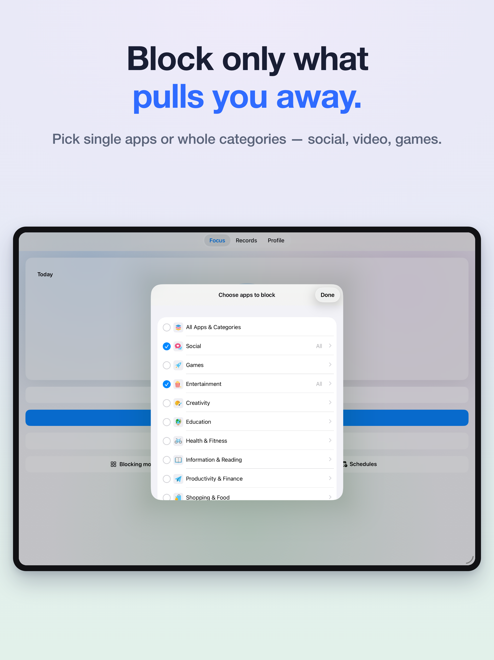 logi - focus app blocker screenshot 6
