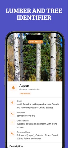 Wood identifier - Wood ID screenshot