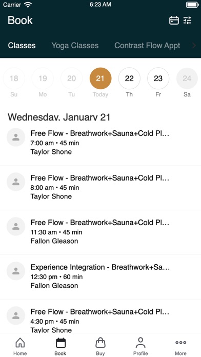 App screenshot