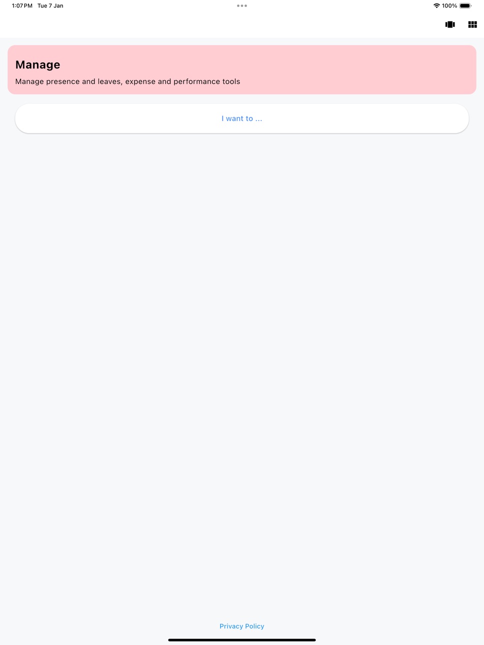 iPad screenshot