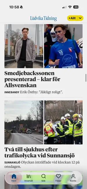 Nya Ludvika Tidning screenshot 3