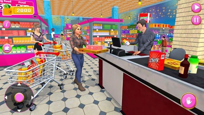 Supermarket Shopping 3D Games Screenshot