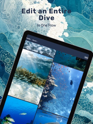 DiveFilter: Dive Photo Editor iPad screenshot