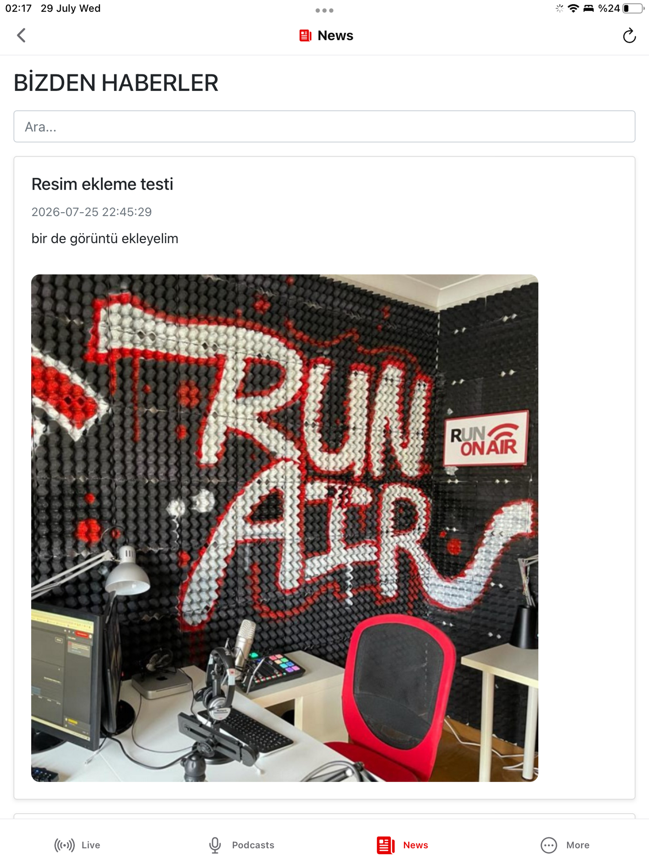 RADIO RUN ON AIR screenshot 7