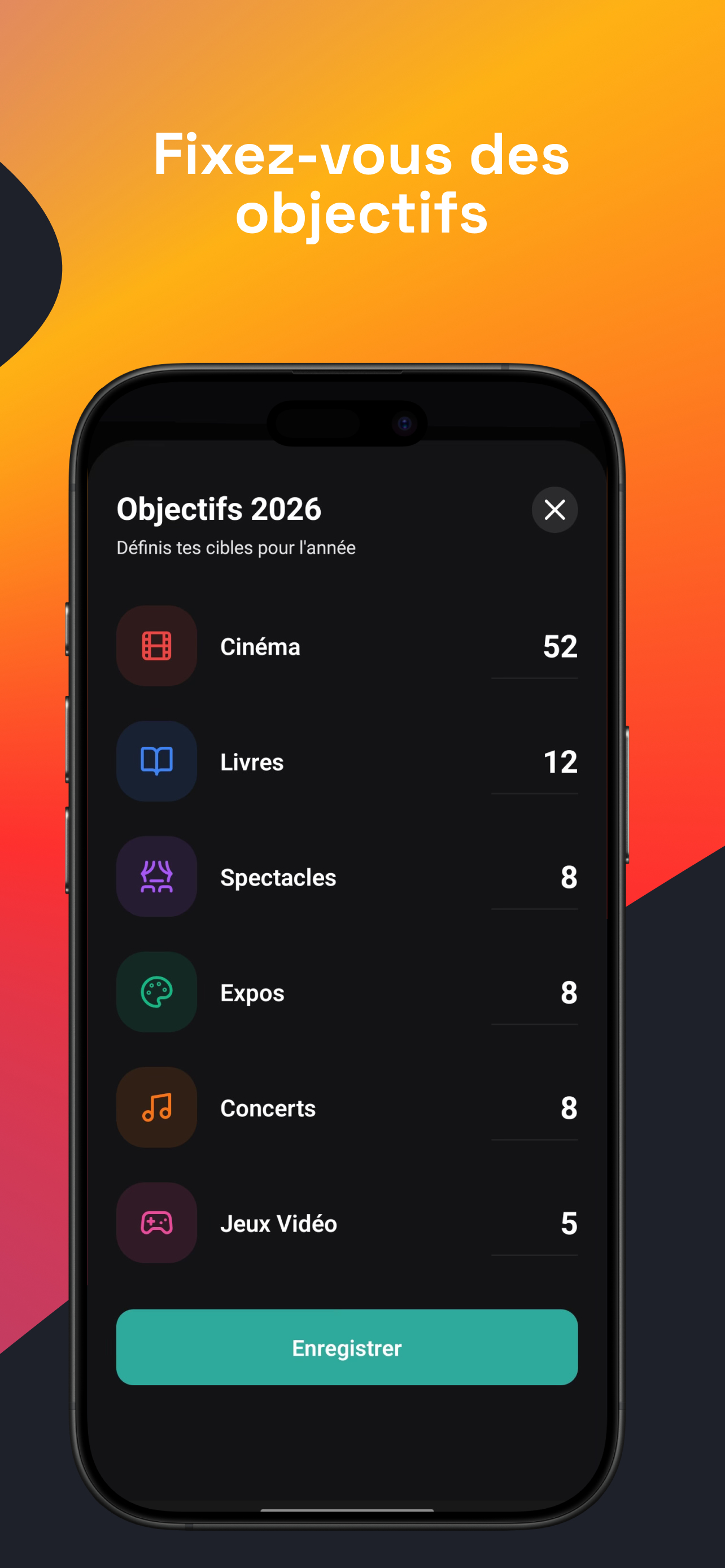 Cultizy - Tracker Culturel