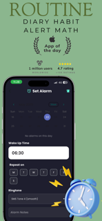 Routine - Habit & Math Alarm screenshot 2