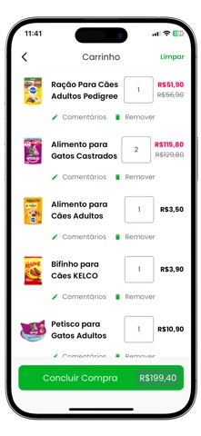 Pet Nutriaves screenshot
