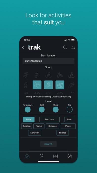 Trak - together for sport Screenshot