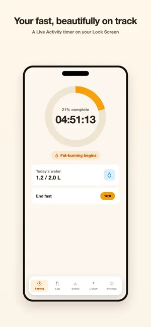 Jihora: Intermittent Fasting screenshot 1