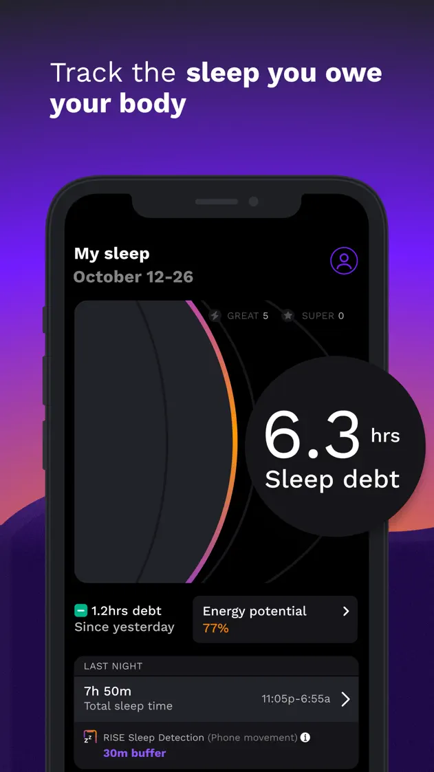 Rise, App Store screenshot 2