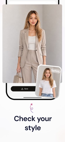 AI Outfit Try-On: Outfix iPhone screenshot