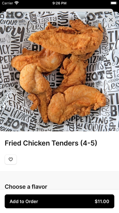 Vittles at the PARK iPhone screenshot 4 - Food & Drink app