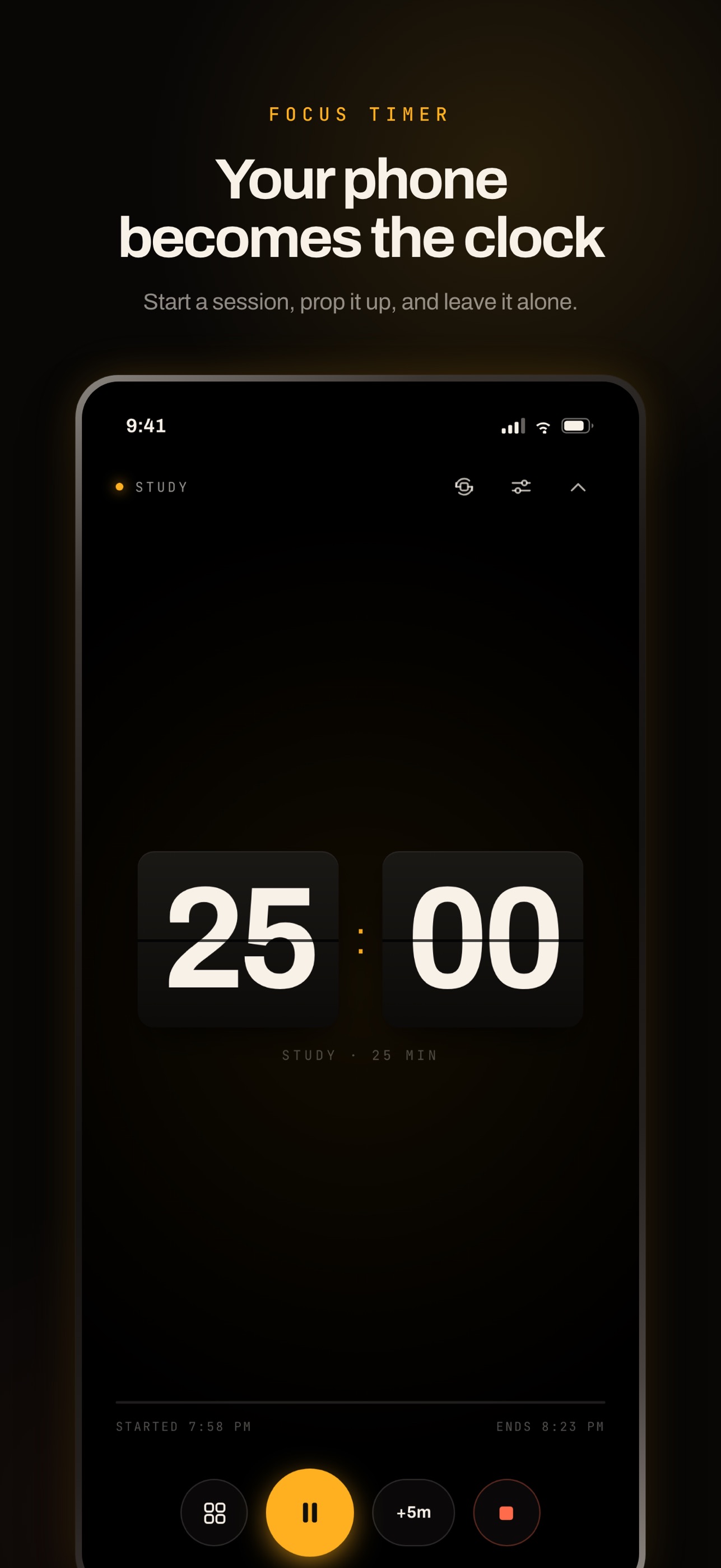 Screenshot 2 of Ember: Study & Focus Timer