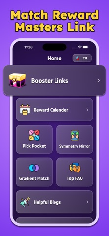 Match Reward Masters Links screenshot