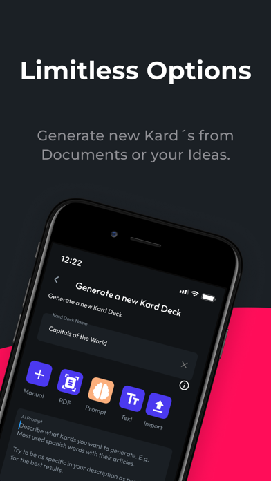 Flashcards Maker - KardsAI iPhone screenshot 6 - Education app