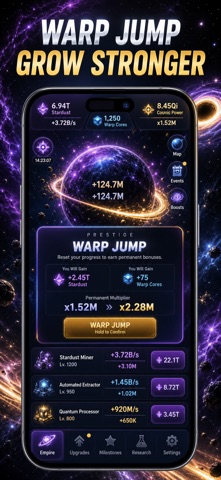 Idle Space Clicker Tap Game Screenshot 9 of 10