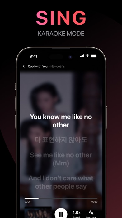 Kpop Pro: Lyrics & Karaoke Screenshot