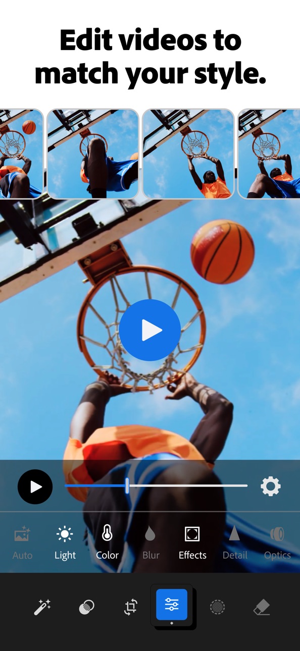 Lightroom Photo & Video Editor Modded screenshot 10 - iOS app interface