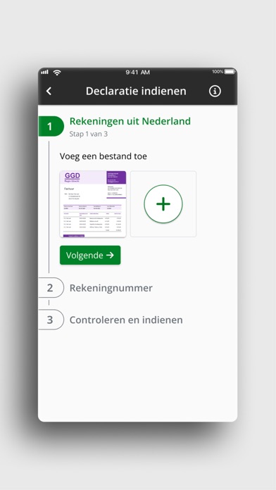MijnSZVK iPhone screenshot 2 - Medical app