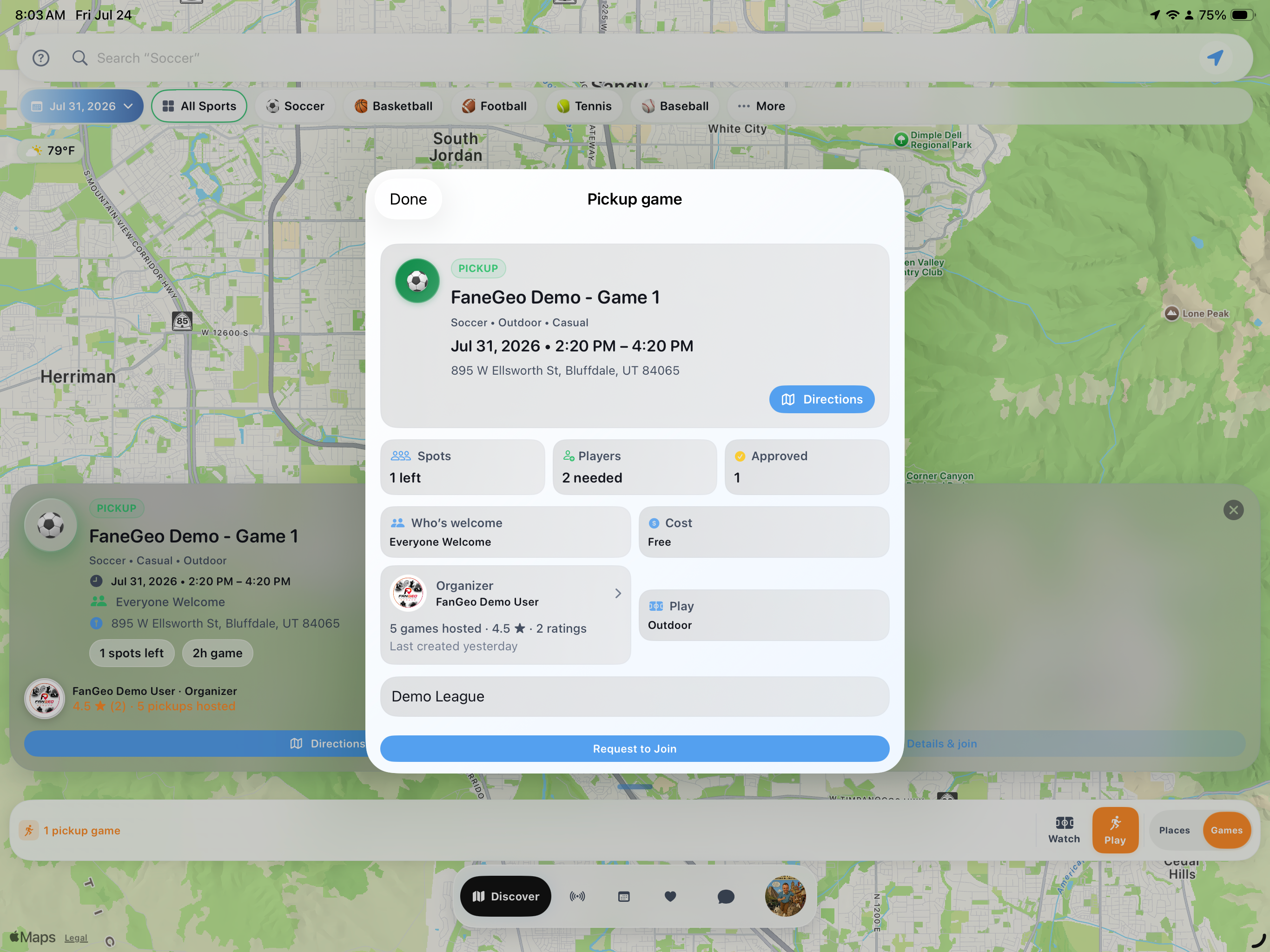 FanGeo Sports screenshot 16