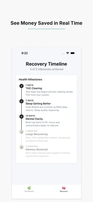 Weed Free: Quit Counter screenshot 2