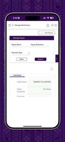 HFC Bank FIJI screenshot