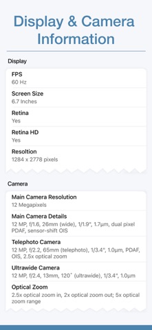 System Monitor & Device Info iPhone screenshot