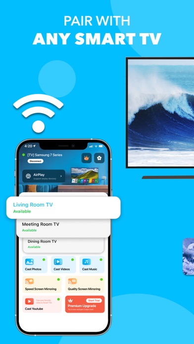Screenshot #2 pour TV Cast & Screen Mirroring App