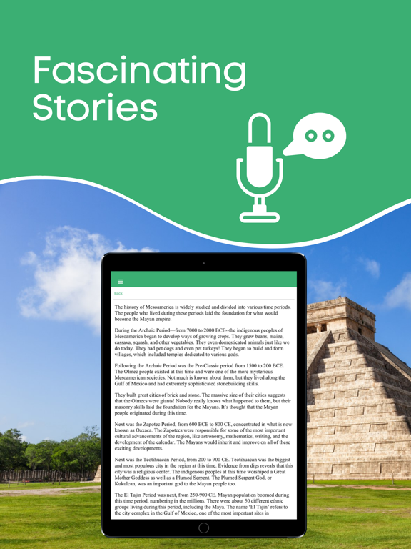 Chichen Itza: GPS Audio Guide iPad screenshot 5 - Travel app