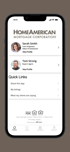 HomeAmerican Mortgage Corp screenshot 1