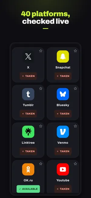 Username Finder: Handle Check screenshot 4